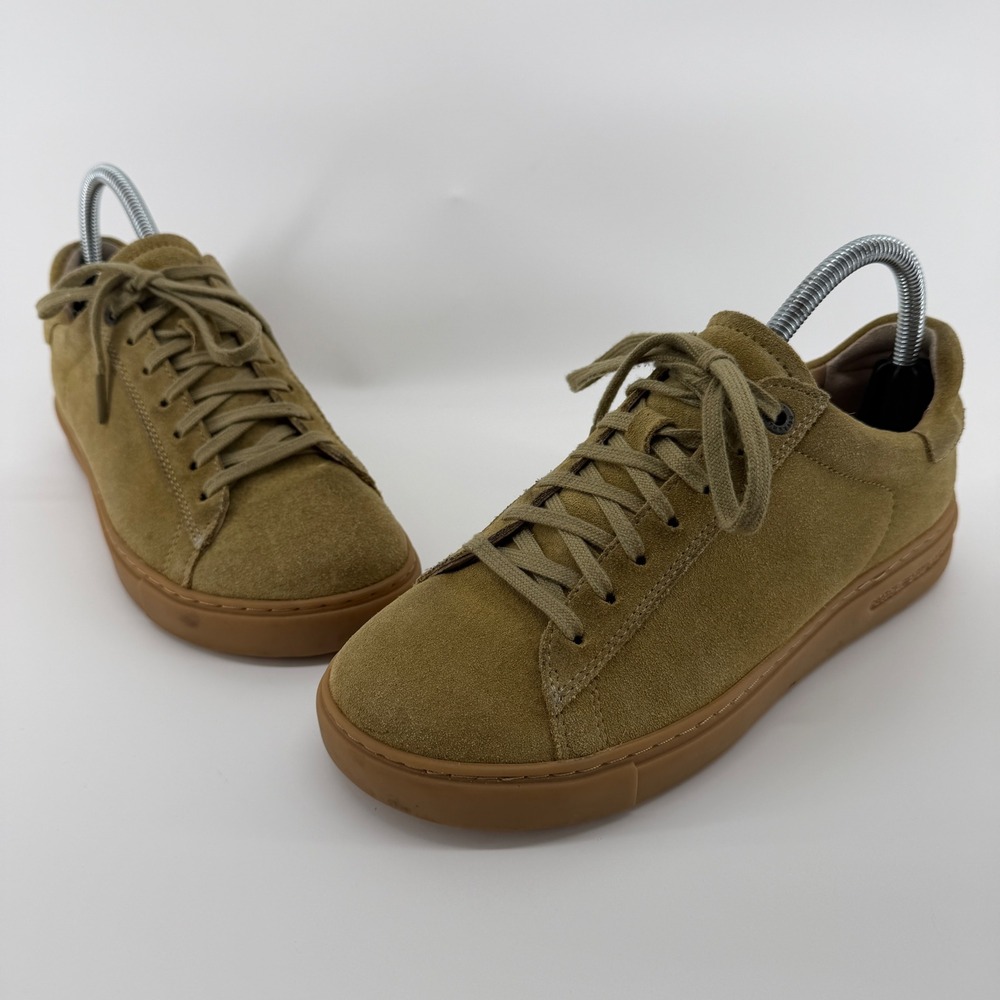 Birkenstock Bend Low Khaki Suede Sneakers Womens Size 38 L7 M5 EU 7 US